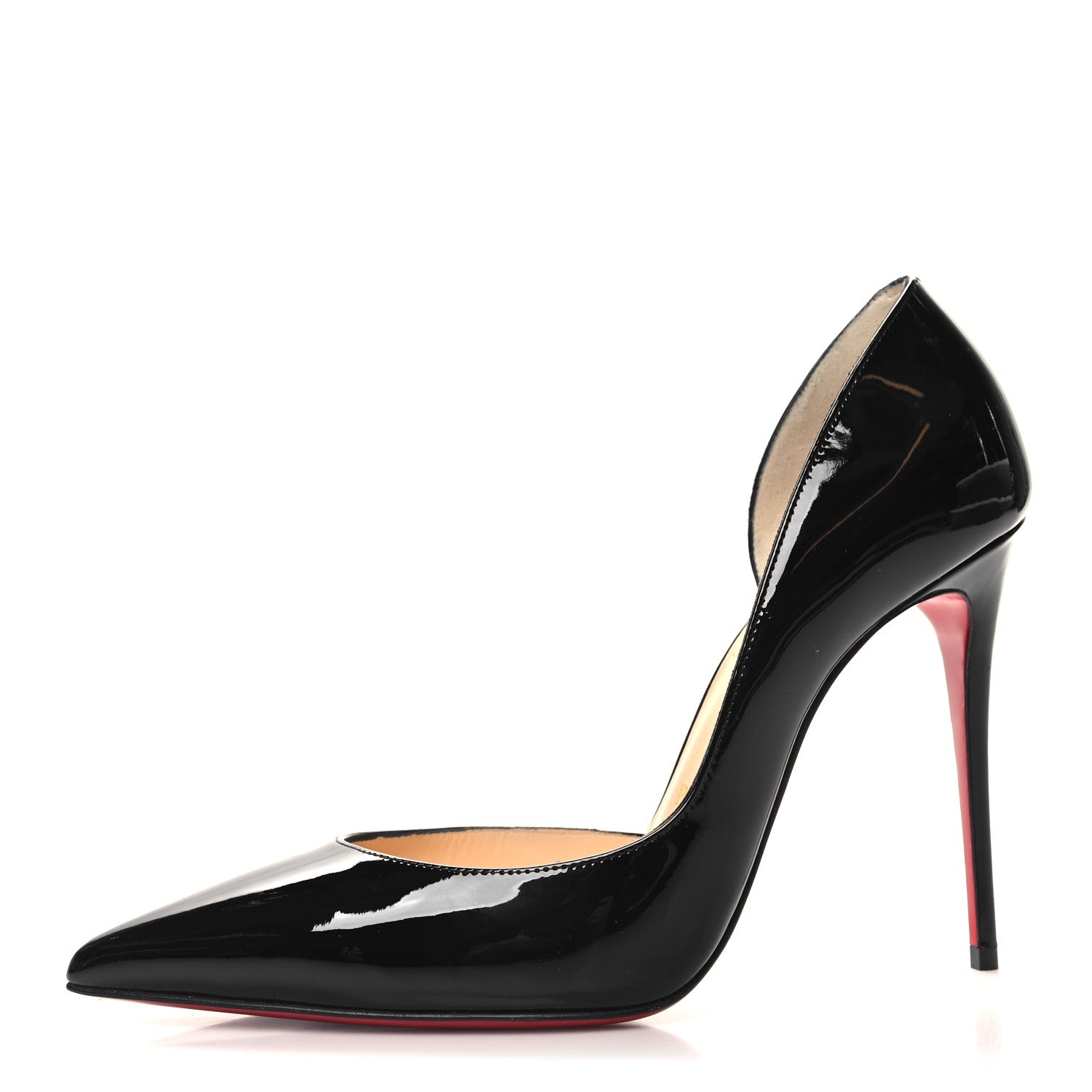 Christian Louboutin Patent Iriza 100 Pumps 39 Black 1 of 7
