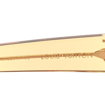 Louis Vuitton Acetate 1.1 Evidence Sunglasses Z1979W Transparent Gold 5 of 7