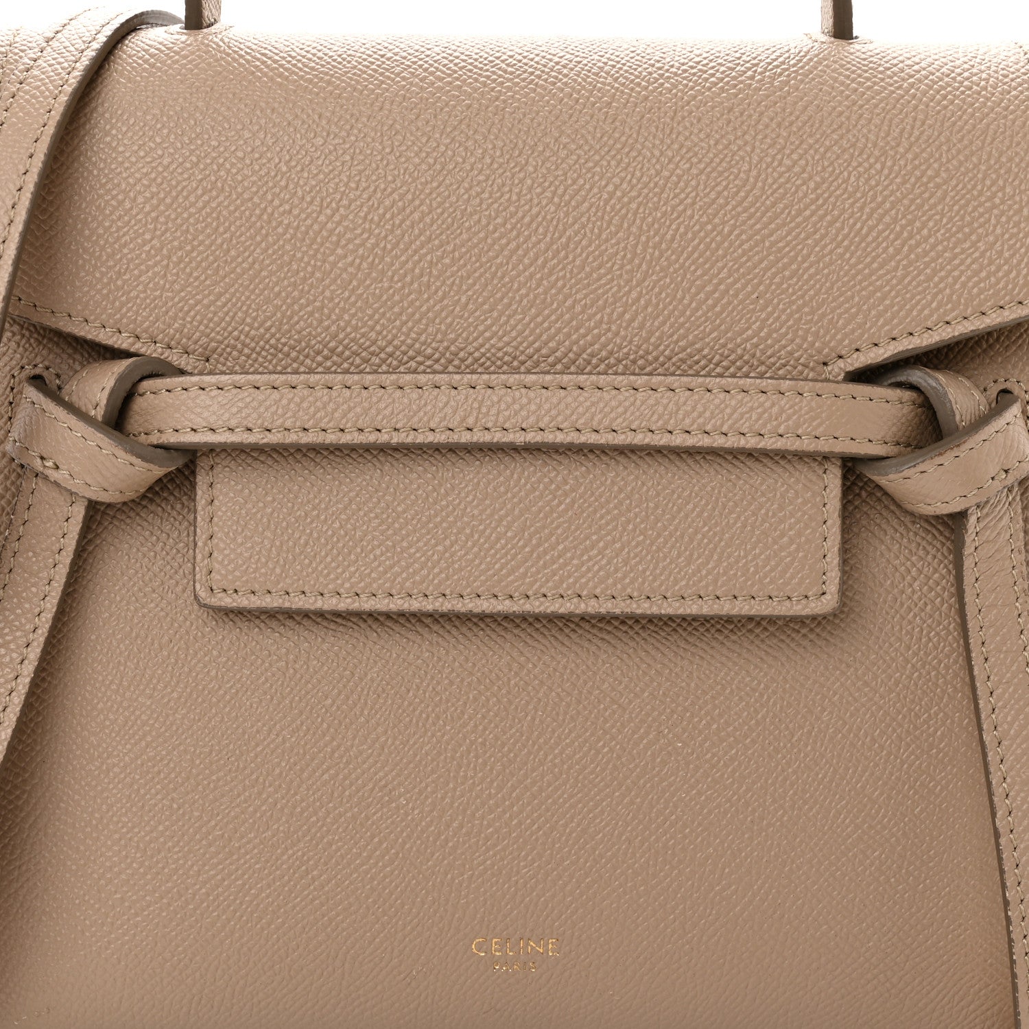 Celine Grained Calfskin Nano Belt Bag Light Taupe 7 of 12