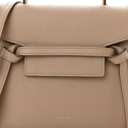 Celine Grained Calfskin Nano Belt Bag Light Taupe 7 of 12