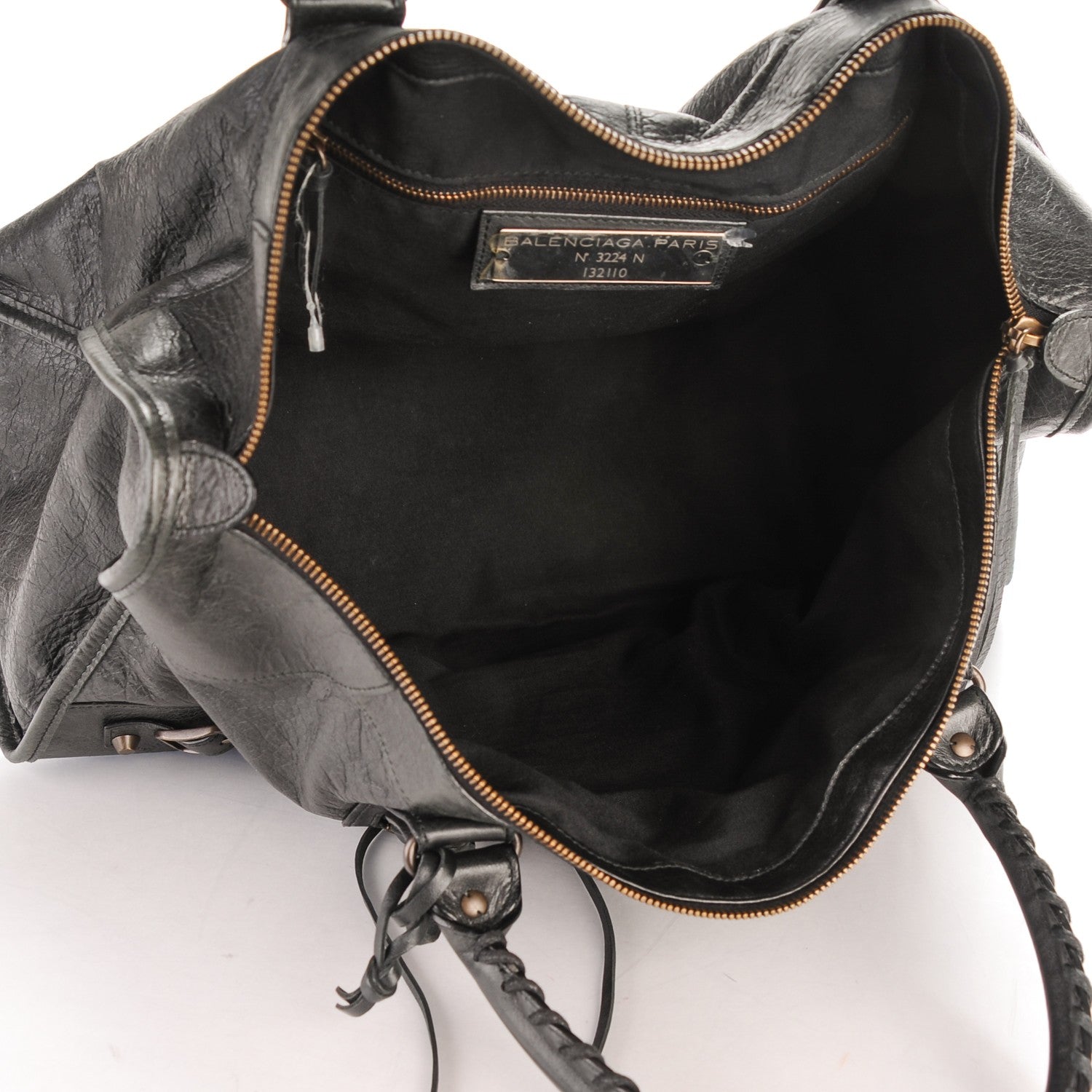 Balenciaga Agneau Classic Hardware Work Black 5 of 7