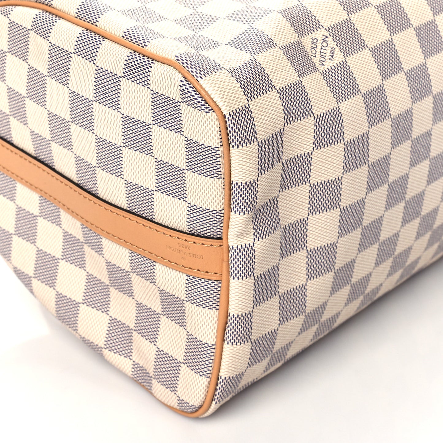 Damier Azur Braided Speedy Bandouliere 30 Blue