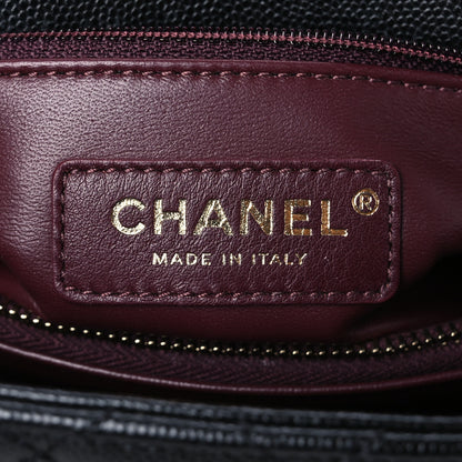 Chanel Caviar Quilted Small Coco Handle Flap Black 7 of 11