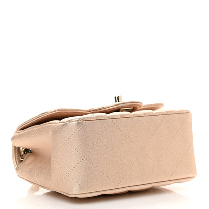 Chanel Metallic Lambskin Quilted Mini Square Flap Gold 3 of 10