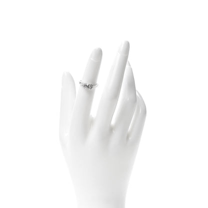 Cartier Platinum Diamond .35ct Ballerine Solitaire Engagement Ring 47 4 2 of 6