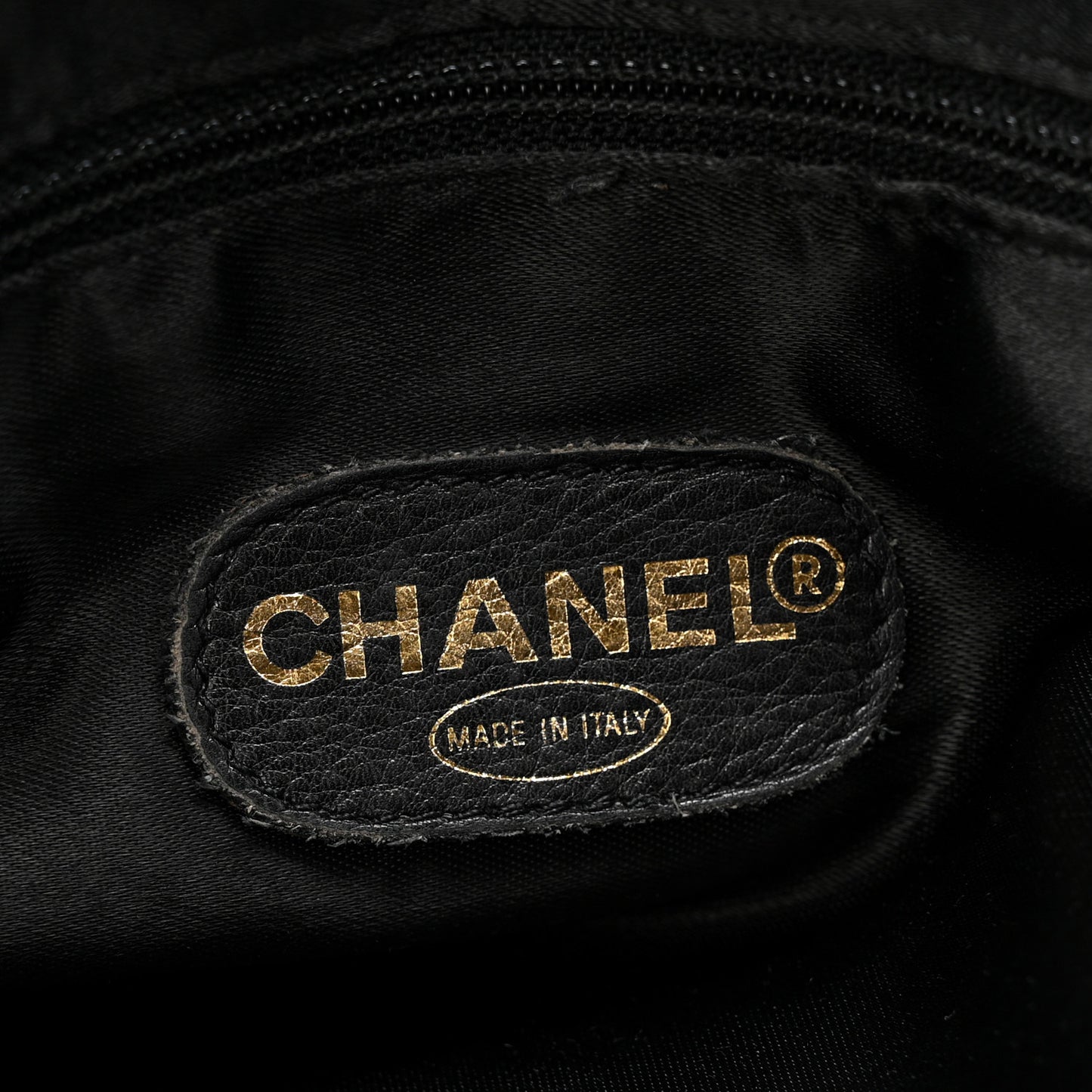 Lambskin CC Shoulder Bag Black