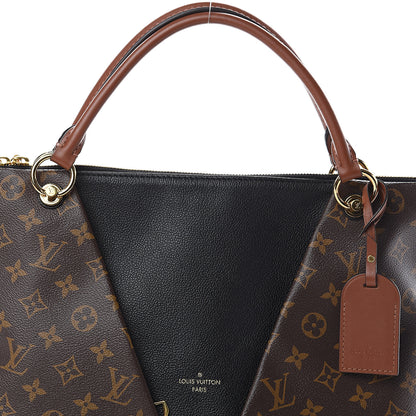 Louis Vuitton Monogram V Tote MM Black 6 of 8