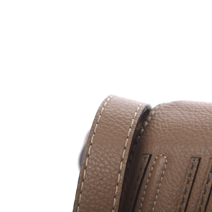 Chloe Calfskin Mini Marcie Round Crossbody Bag Nut 9 of 12
