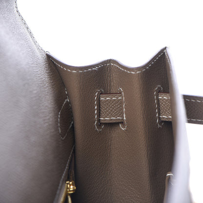 Hermes Epsom Kelly Sellier 32 Etoupe 18 of 37