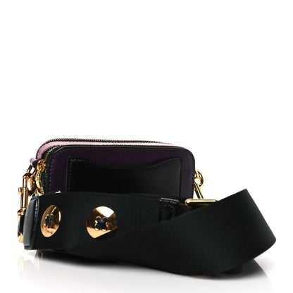 Marc Jacobs Saffino Small Stud Snapshot Camera Bag Purple Gold 3 of 10