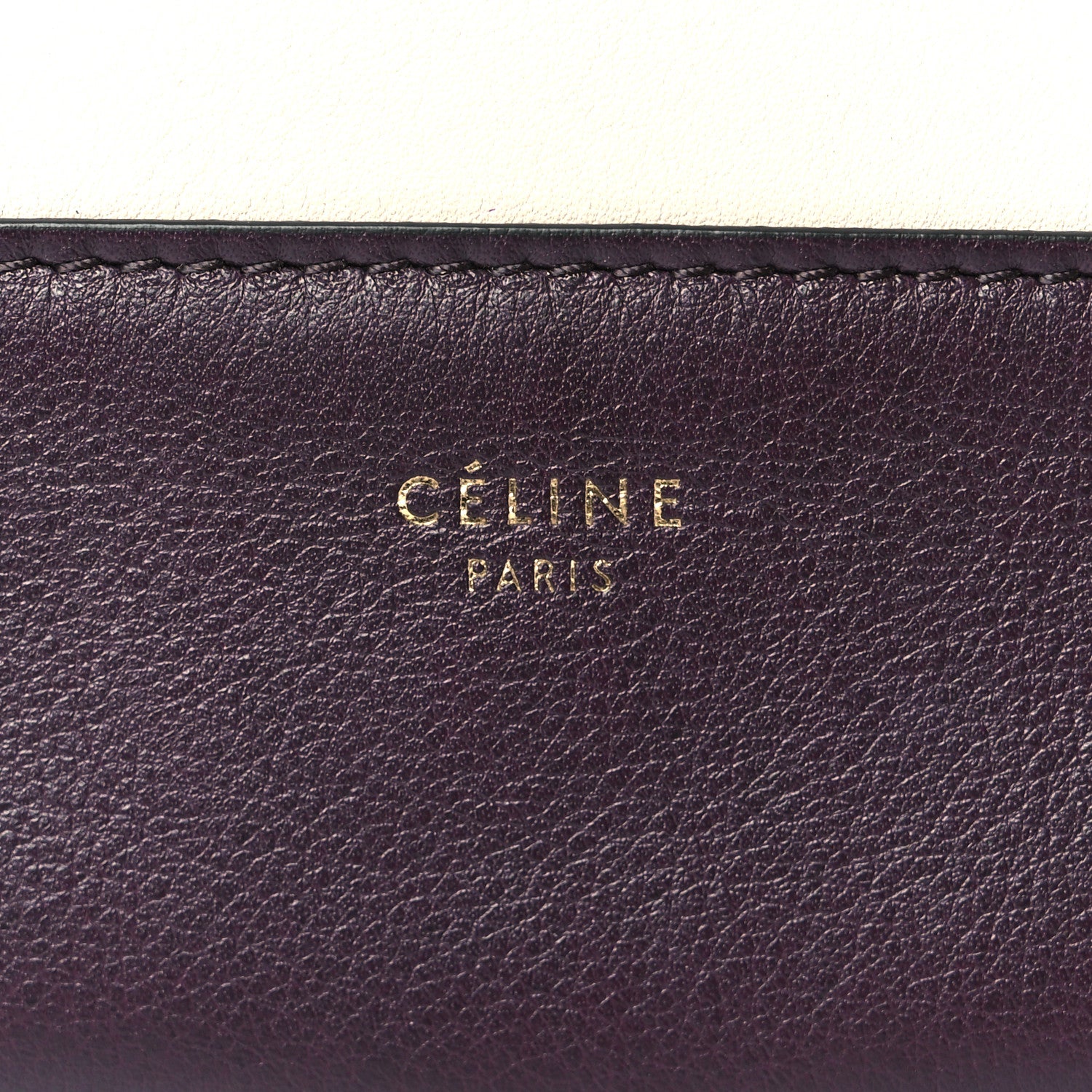 Celine Shiny Smooth Calfskin Medium Frame Shoulder Bag Velvet Desert 6 of 10