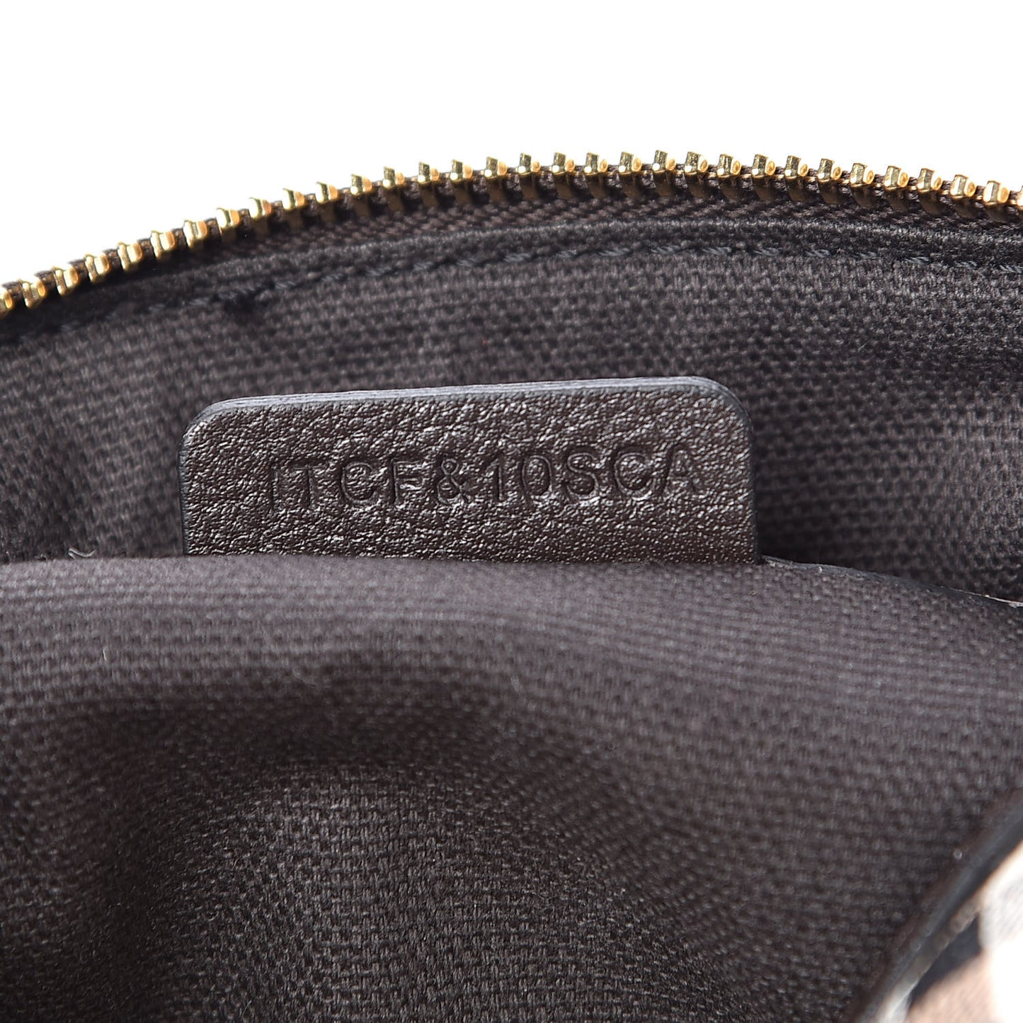 Haymarket Check Mini Blaze Crossbody Bag Chocolate