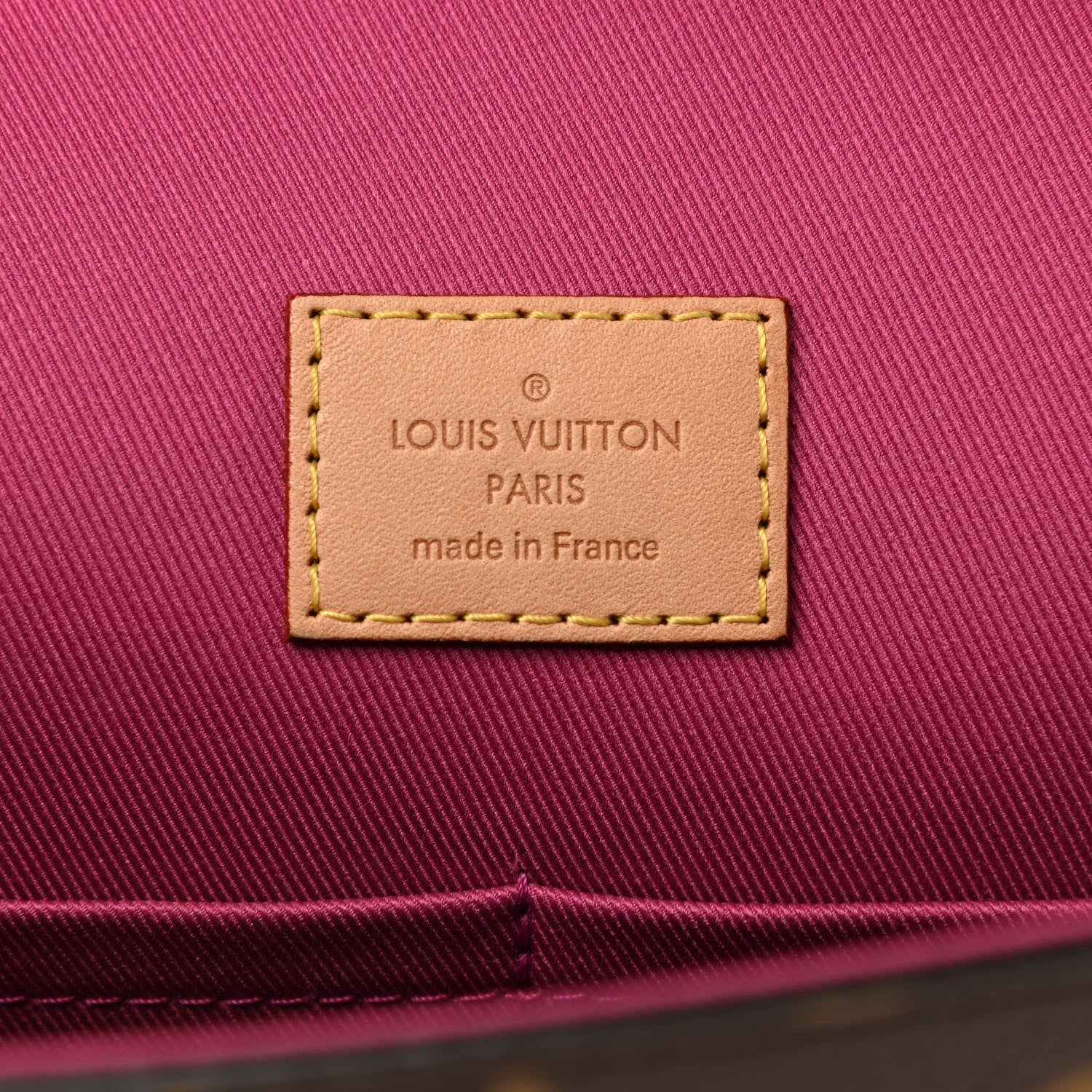 Louis Vuitton Monogram Cluny BB Bordeaux Fuchsia 6 of 13