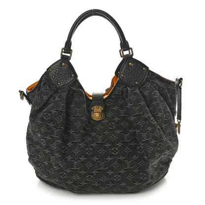 Louis Vuitton Denim Mahina XL Black 1 of 9