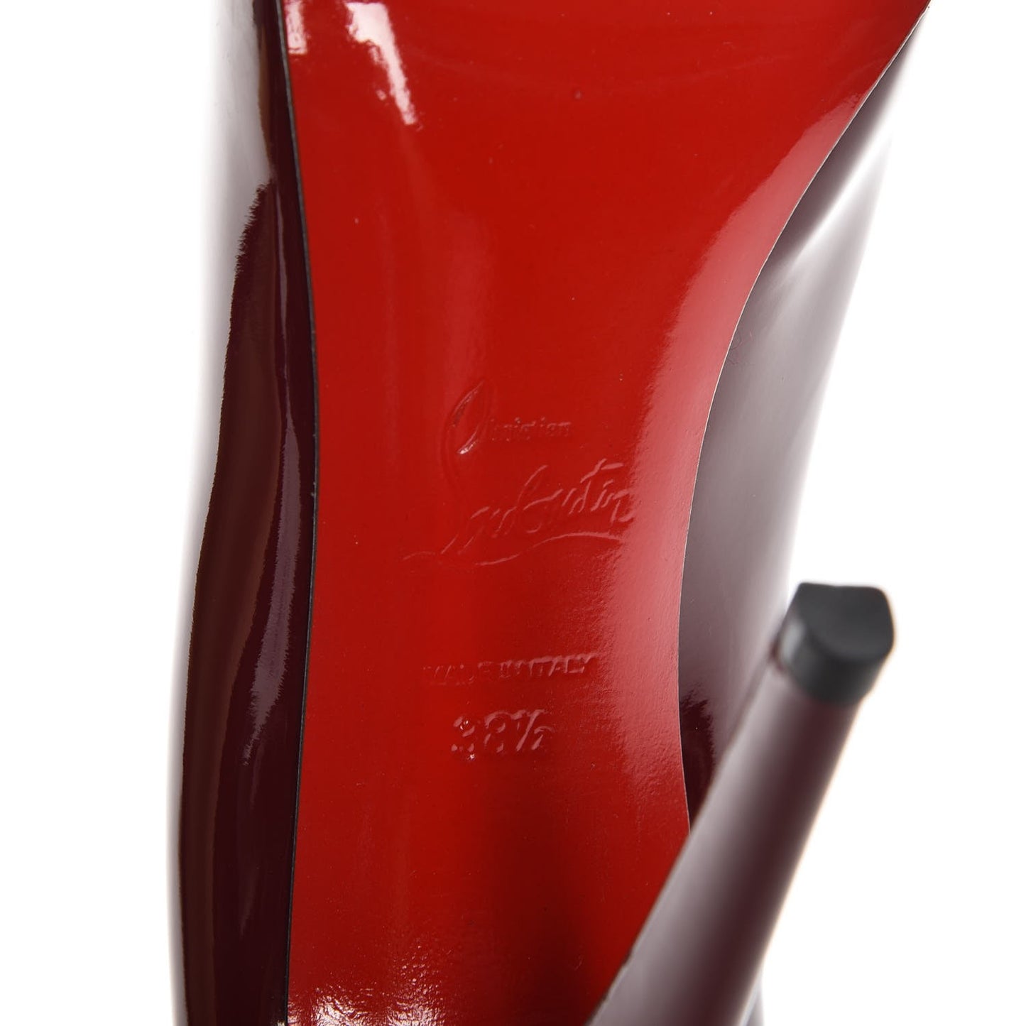 Patent Rolando 120 Pumps 38.5 Red
