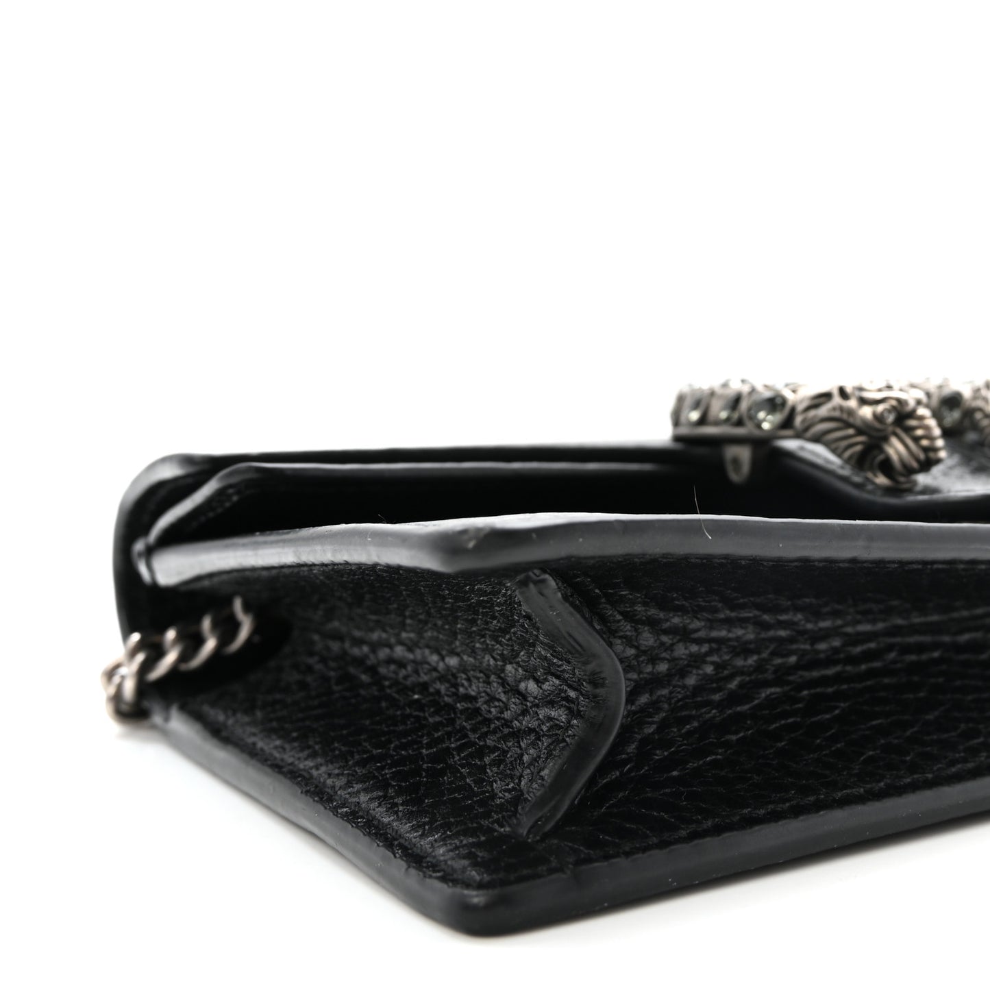 Calfskin Super Mini Dionysus Shoulder Bag Black