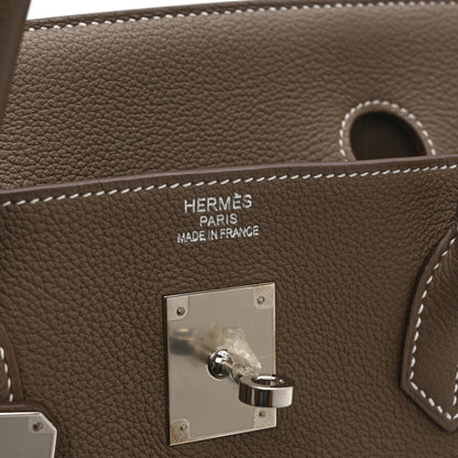Hermes Togo Birkin 40 Etoupe 6 of 12