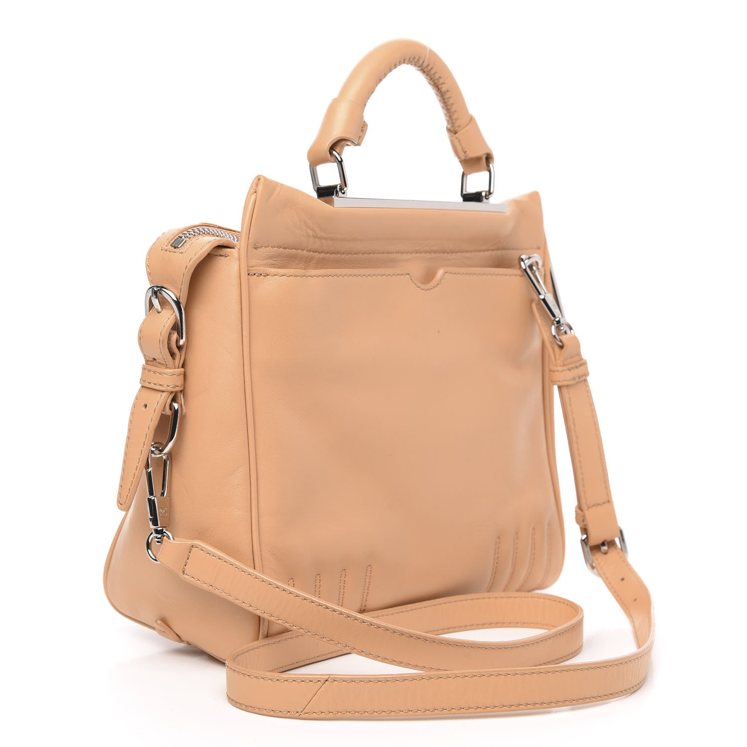 3.1 Phillip Lim 3.1 Small Ryder Satchel Tan 3 of 13