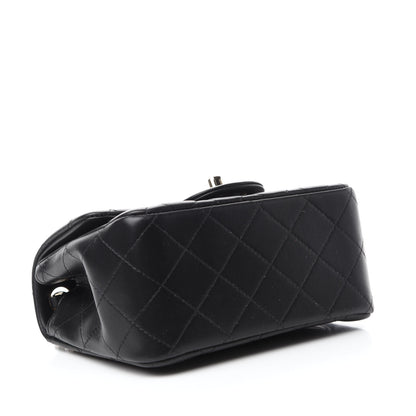 Chanel Lambskin Quilted Mini Square Flap Black 4 of 11