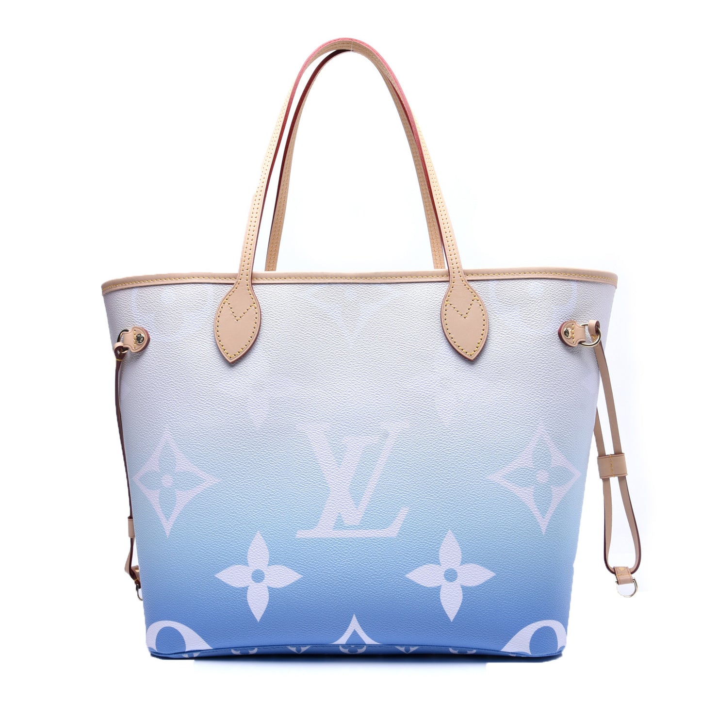 Monogram Giant By The Pool Neverfull MM Blue