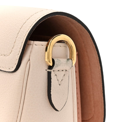 Louis Vuitton Grained Calfskin Lockme Tender Quartz Rose Trianon 12 of 14