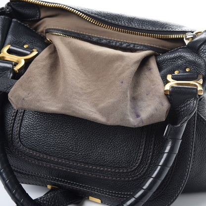 Chloe Calfskin Medium Marcie Satchel Black 15 of 16