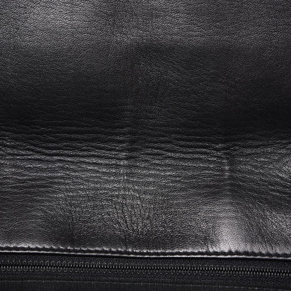 Chanel Lambskin Horizontal Quilt Jumbo Mademoiselle Flap Black 9 of 14
