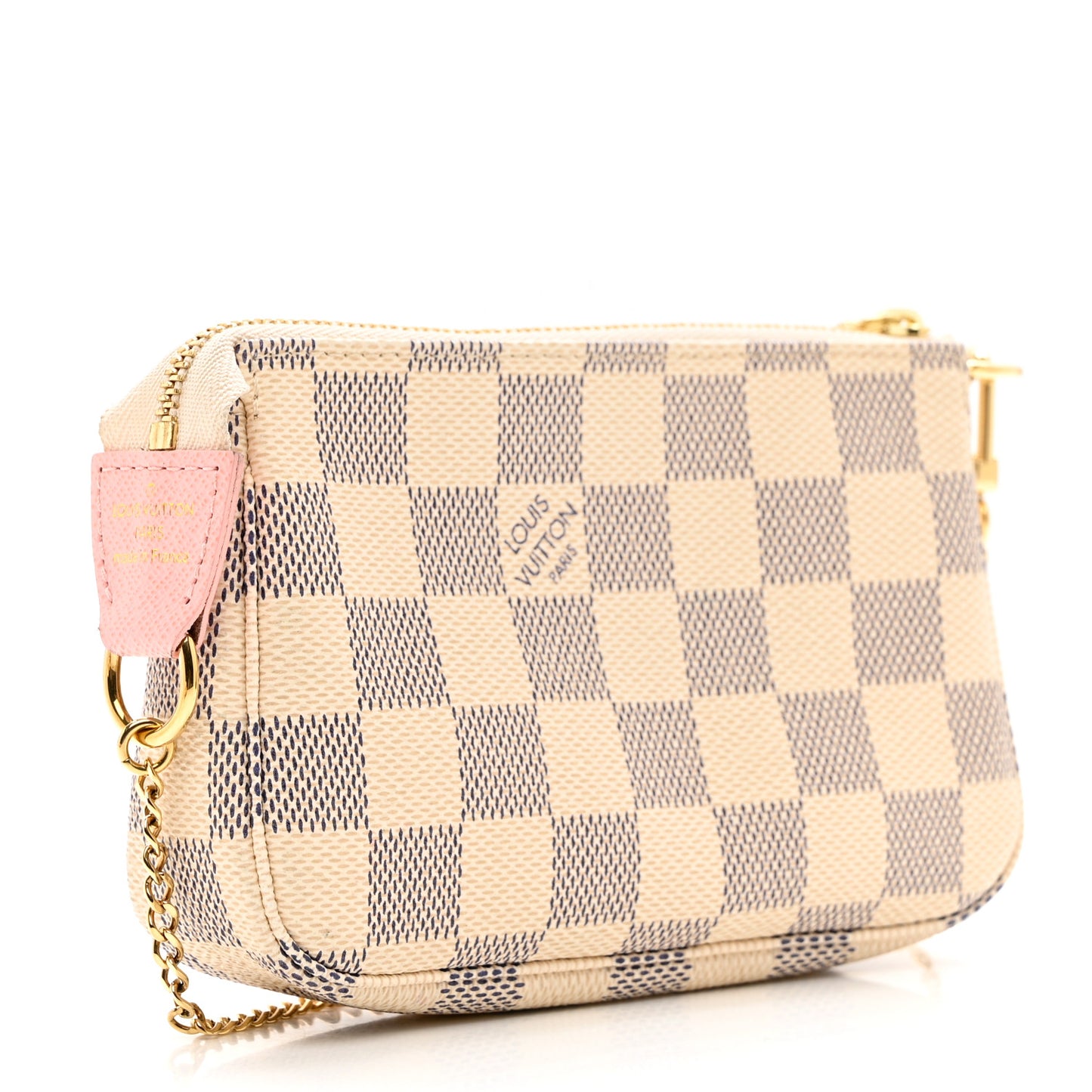 Damier Azur 2018 Christmas Animation Mini Pochette Accessories