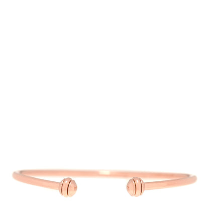 Piaget 18K Rose Gold Possession Open Bangle Bracelet 1 of 5