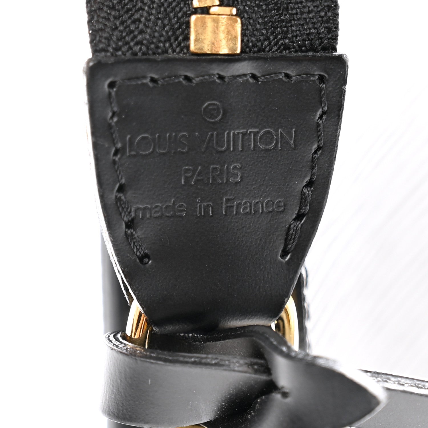 Louis Vuitton Epi Pochette Accessories 24 Black 6 of 8