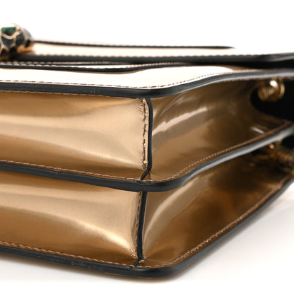 Bulgari Metallic Calfskin Serpenti Forever Shoulder Bag Bronze 10 of 11