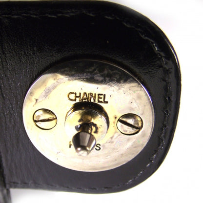 Chanel Lizard Evening Bag Black 11 of 12
