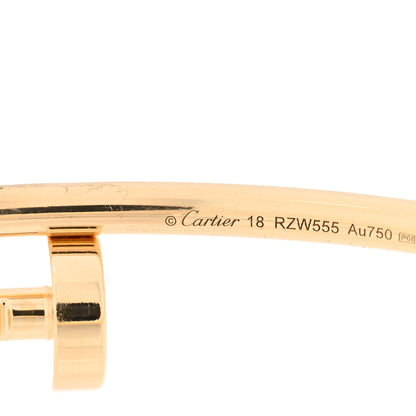 Cartier 18K Yellow Gold Small Juste Un Clou Bracelet 18 3 of 4