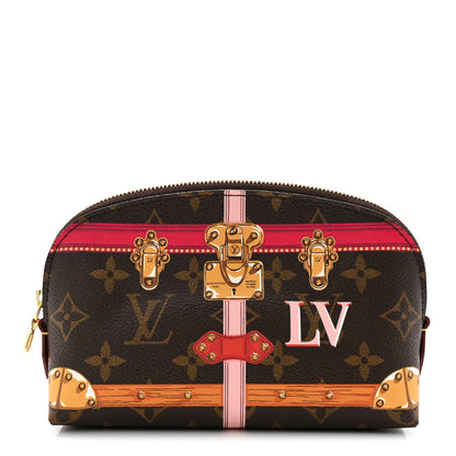 Louis Vuitton Monogram Summer Trunks Cosmetic Pouch PM 1 of 7