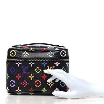 Louis Vuitton LV X TM Monogram Multicolor Nice Mini Black 2 of 8