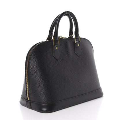 Louis Vuitton Epi Alma PM Black 3 of 16