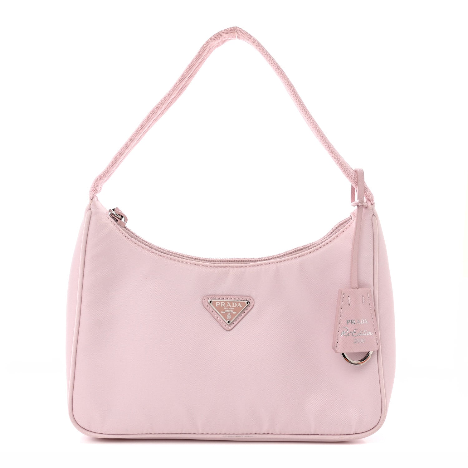 Prada Tessuto Nylon Mini Re-Edition 2000 Bag Alabastro 1 of 11
