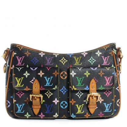 Louis Vuitton Monogram Multicolor Lodge GM Black 1 of 7