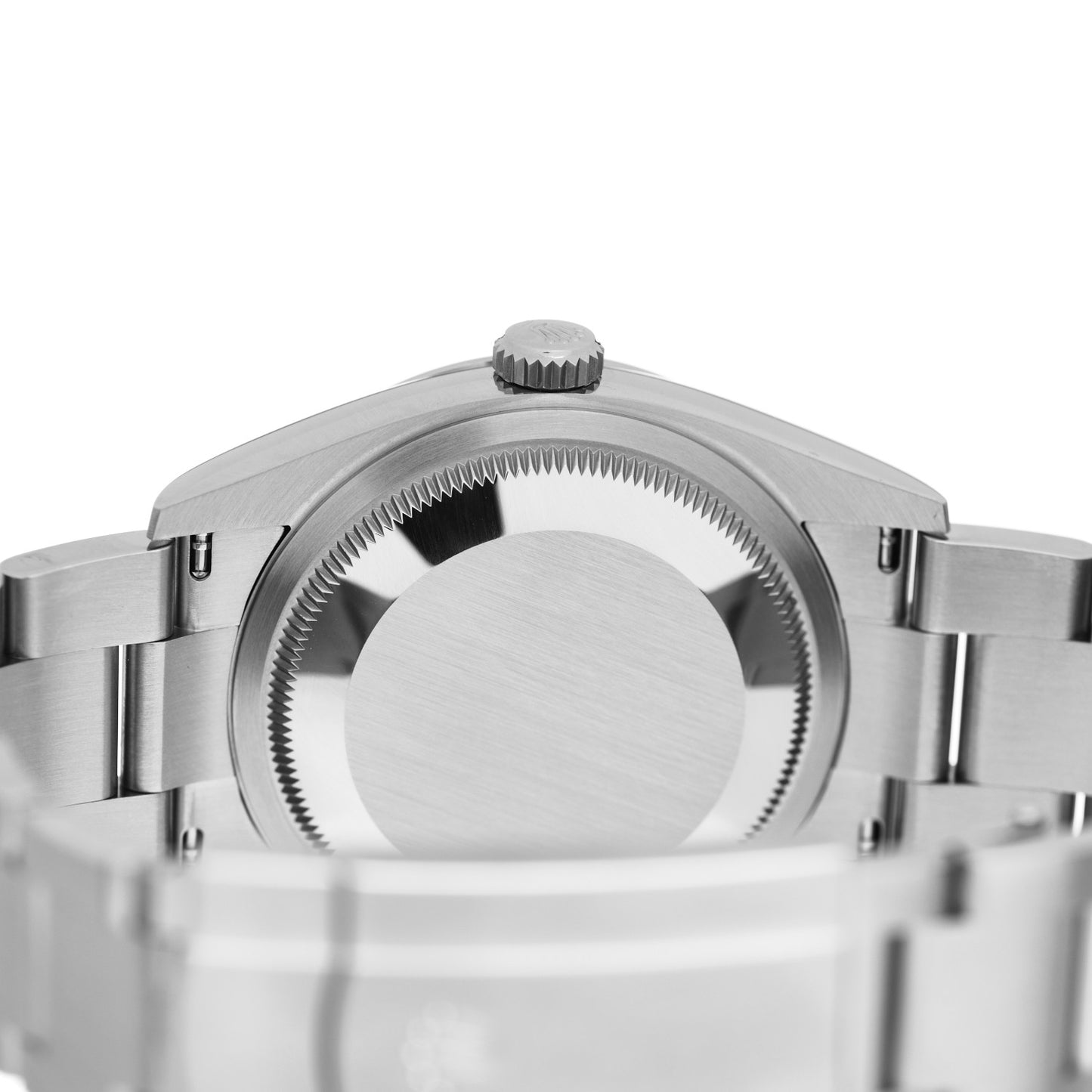 Stainless Steel 36mm Oyster Perpetual Watch Coral Red 126000