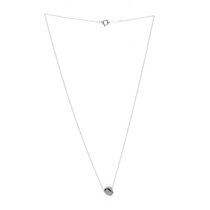 Tiffany Sterling Silver Twist Knot Pendant Necklace 3 of 6