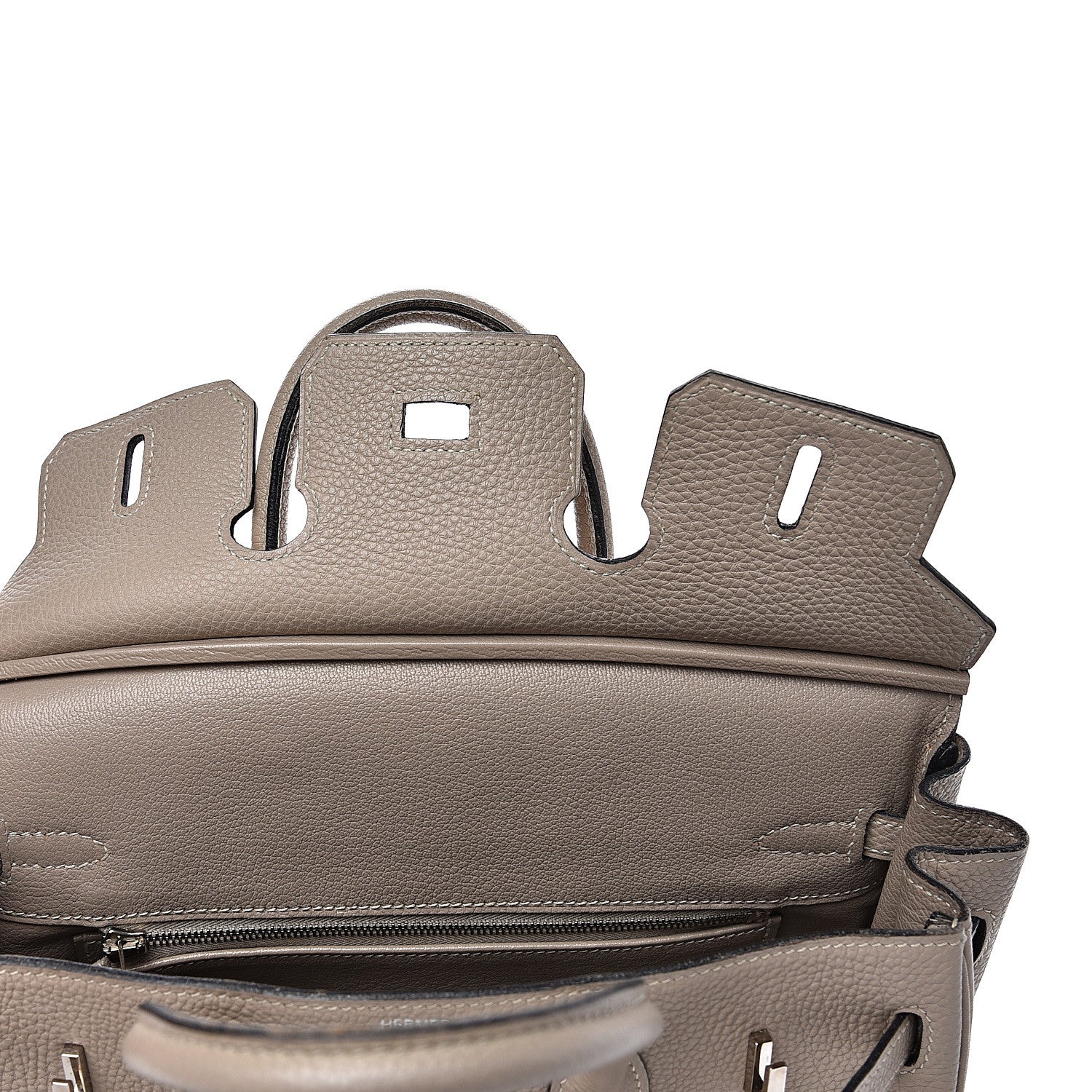 Hermes Togo Birkin 25 Gris Tourterelle 18 of 33