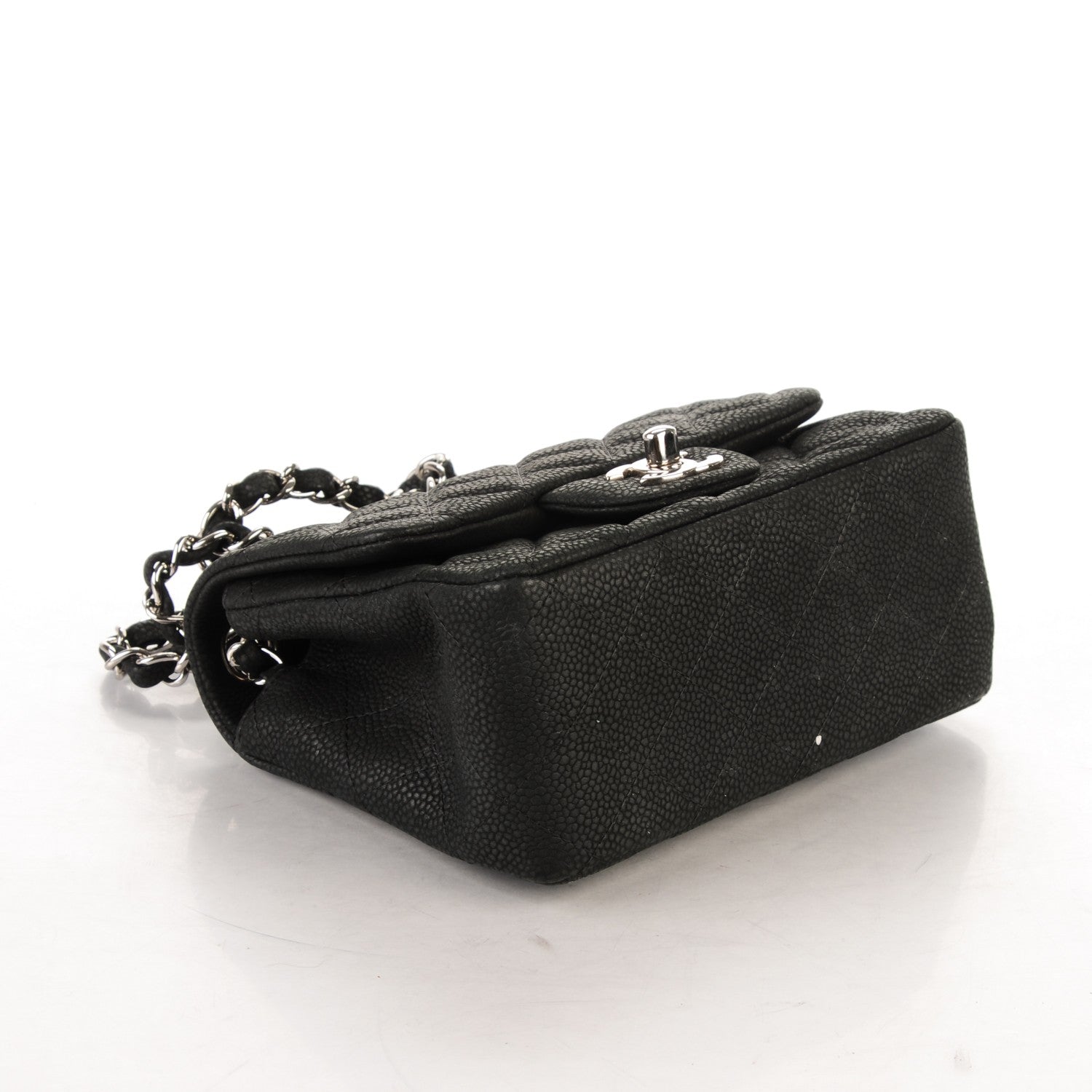 Chanel Iridescent Caviar Quilted Mini Square Flap Black 4 of 7