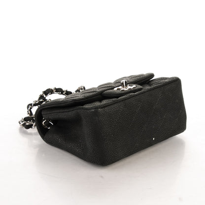 Chanel Iridescent Caviar Quilted Mini Square Flap Black 4 of 7