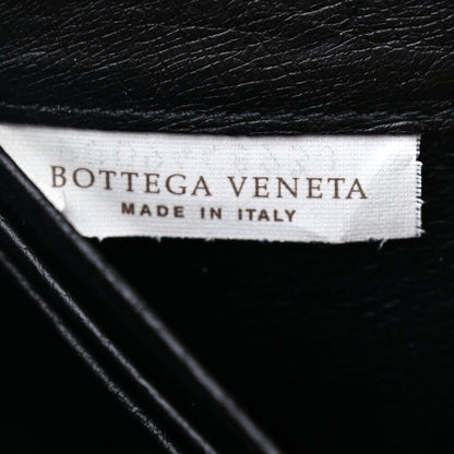 Bottega Veneta Ostrich Zip Around Wallet Black 8 of 8