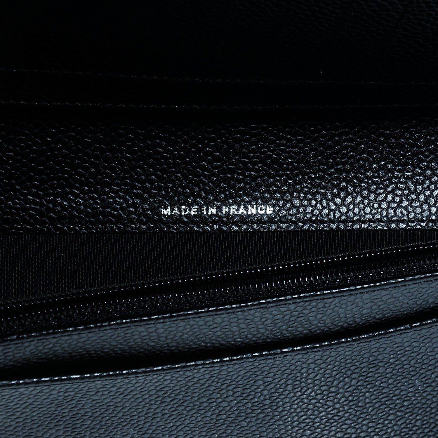 Chanel Caviar Quilted Yen Wallet Black 9 of 9
