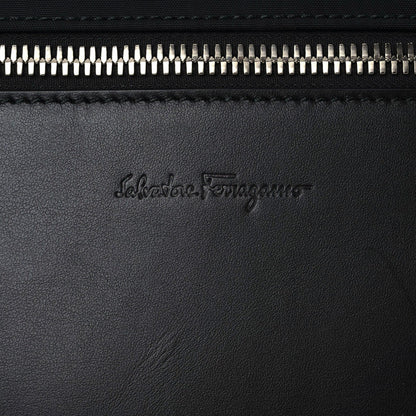 Salvatore Ferragamo Calfskin Backpack Black 9 of 13
