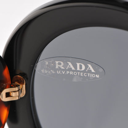 Prada Baroque Sunglasses 08TS Black Tortoise 8 of 8