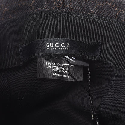 Gucci Monogram Bucket Hat Black M 7 of 8