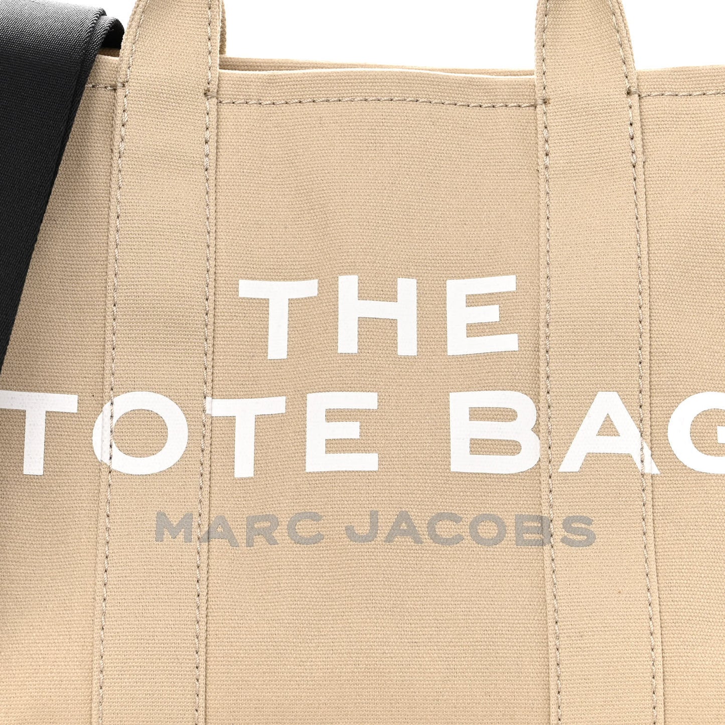 Cotton Canvas Medium The Traveler Tote Bag Beige