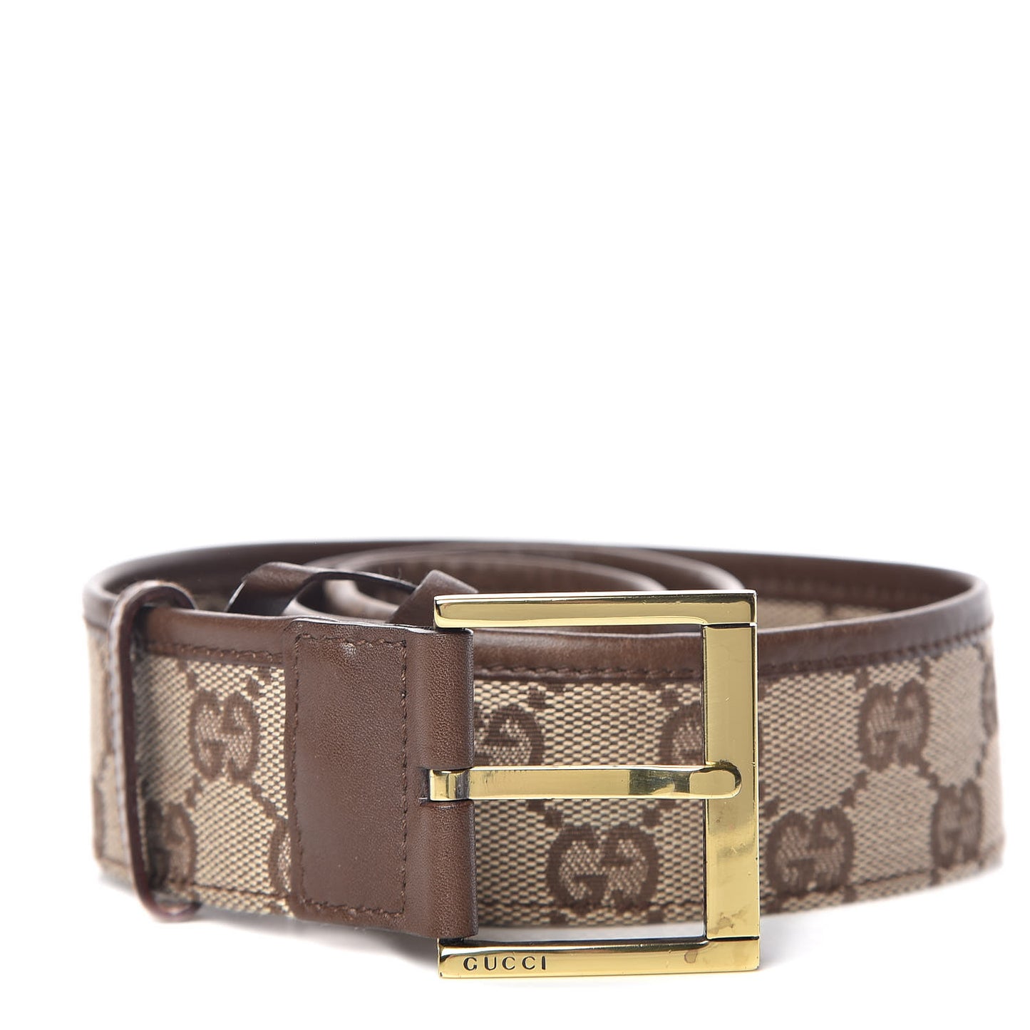 Monogram Belt 75 30 Dark Brown